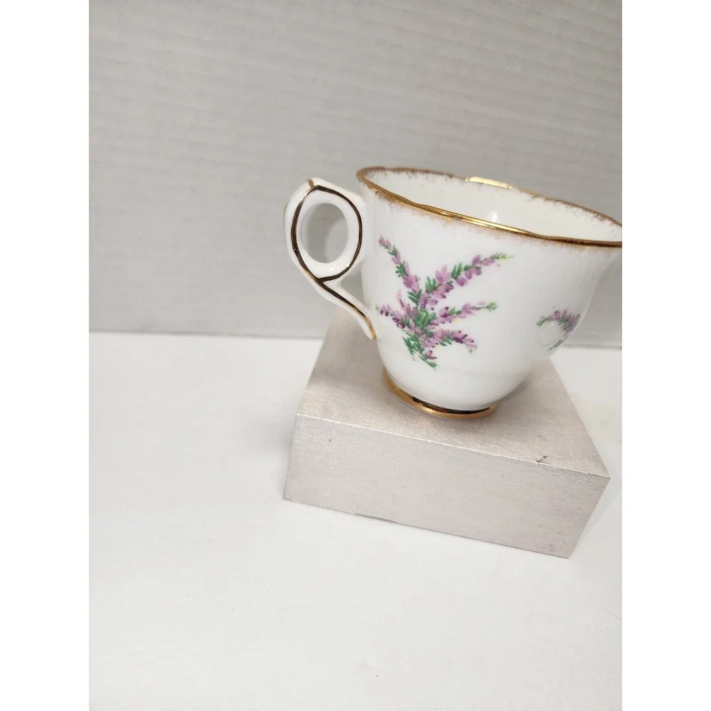 Vintage Royal Stafford Tartan Series teacup and saucer MacLean family Bone China